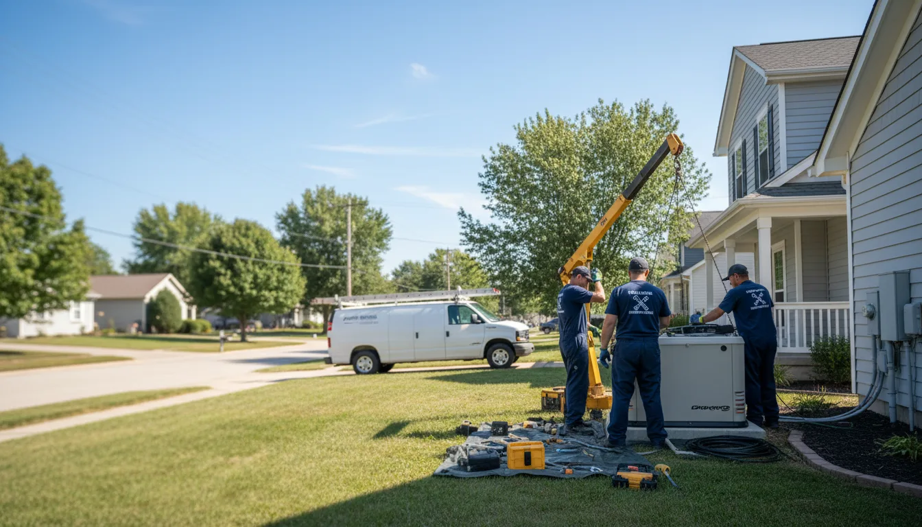 Generator Installation in Carbon Cliff, IL near me